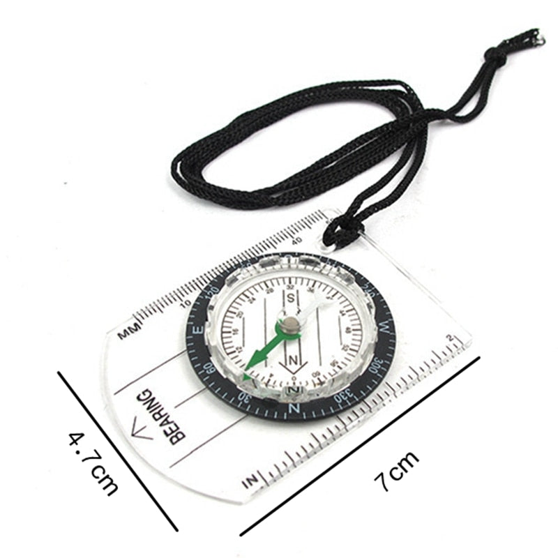 Waterproof Survival Compass | Lightweight Navigation Tool for Hiking, Kayaking & Ocean Adventures