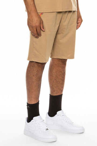 Checkered Detail Shorts EMS4102 - Toddcraft