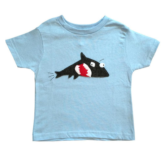 Shark + Fish Kids T-Shirt - mi cielo x Matthew Langille Limited Edition