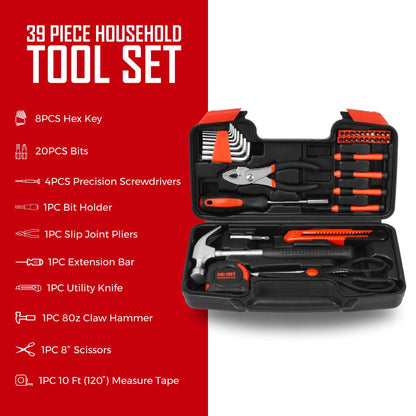 🔧 Pursonic 11-in-1 Multifunction Tool & Handy Solutions 39-Piece Household Tool Kit Bundle – The Ultimate DIY & Home Repair Set! 🏠✨-2