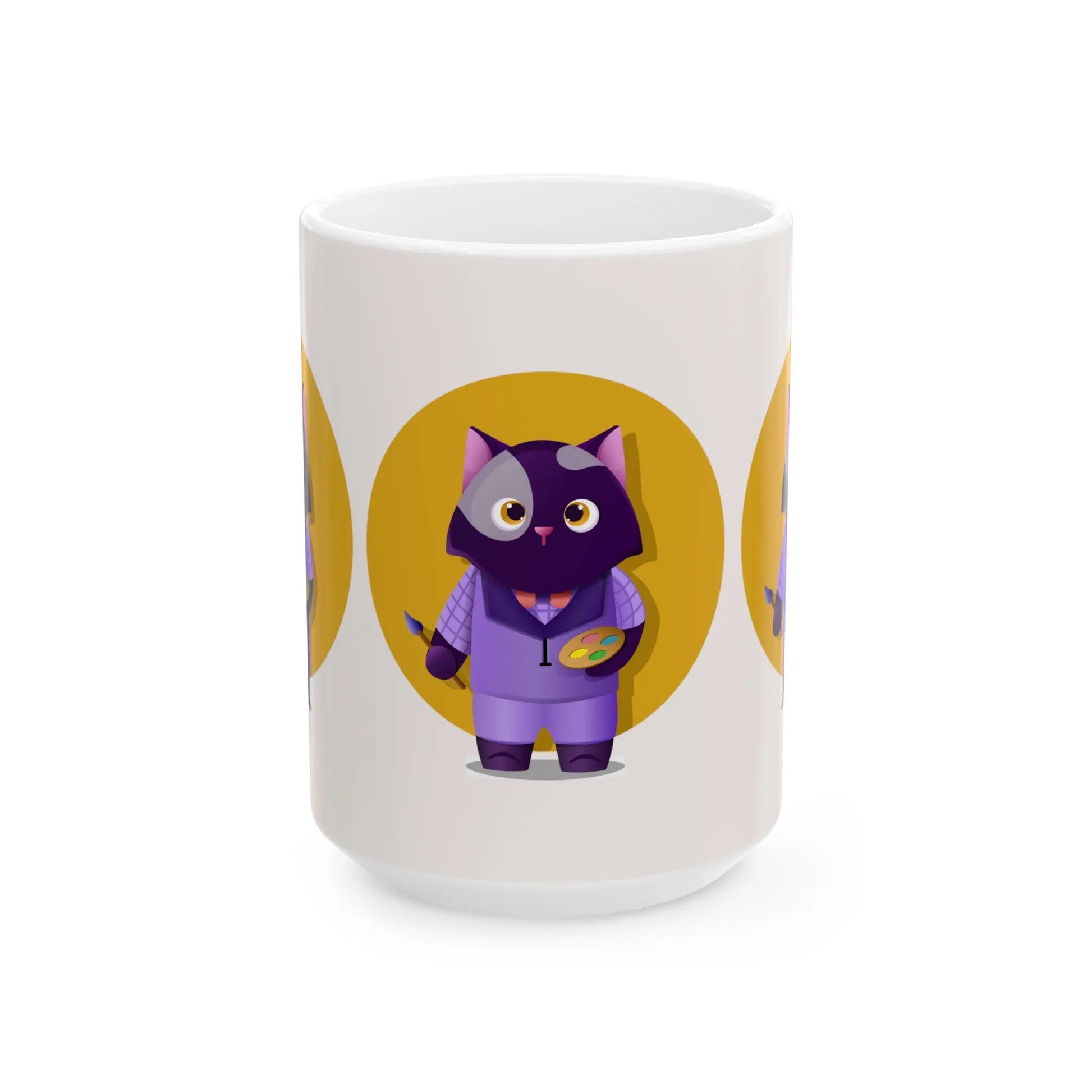 Painter Cat Mug Toddcraft