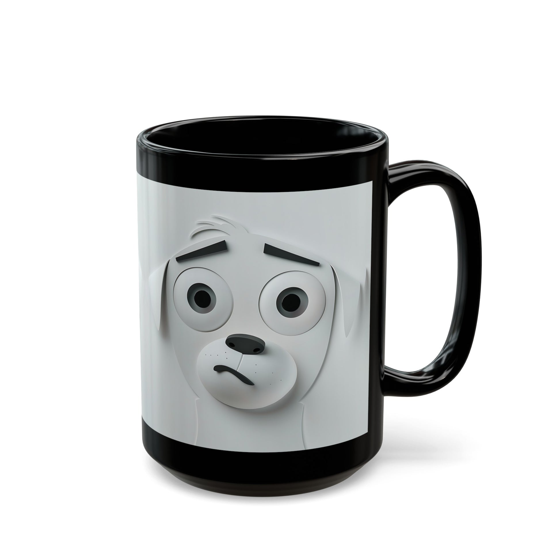 Sarcastic Dog Face 3D Mug Toddcraft