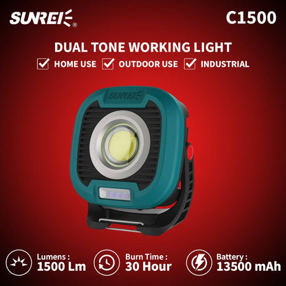 Sunrei C1500 Emergency Lamp Dual Tone Light-2