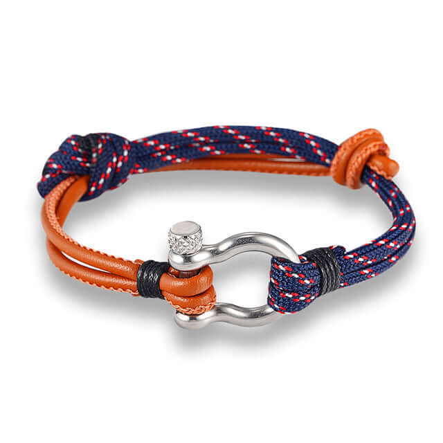 Unisex Cord Umbrella Bracelet Adjustable Paracord Survival Bracelet-13