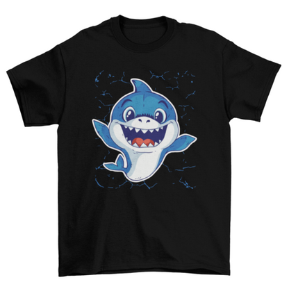 Baby Shark T-Shirt - Cute Shark Graphic Tee for Kids