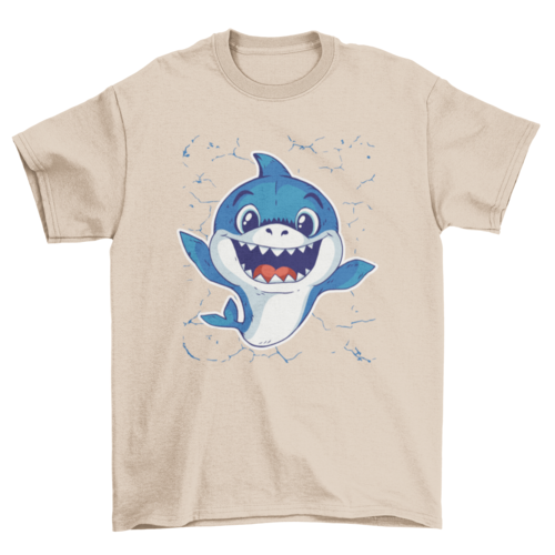 Baby Shark T-Shirt - Cute Shark Graphic Tee for Kids