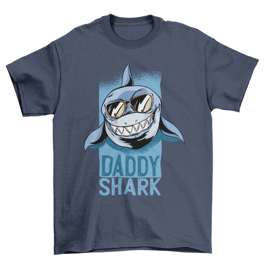 Daddy Shark T-Shirt - Father's Day Graphic Tee