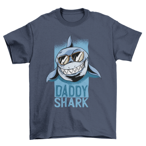 Daddy Shark T-Shirt - Father's Day Graphic Tee