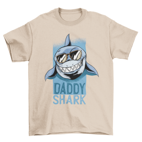 Daddy Shark T-Shirt - Father's Day Graphic Tee