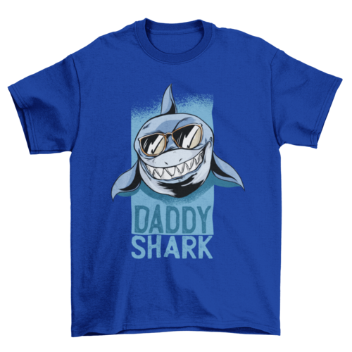Daddy Shark T-Shirt - Father's Day Graphic Tee