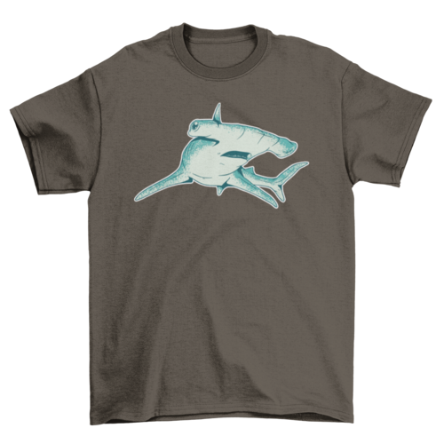 Hammerhead Shark T-Shirt - Ocean Lover Graphic Tee Gift