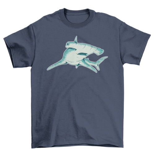 Hammerhead Shark T-Shirt - Ocean Lover Graphic Tee Gift