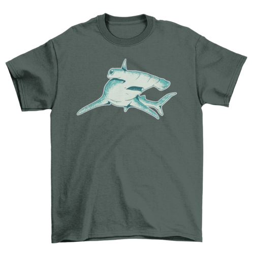 Hammerhead Shark T-Shirt - Ocean Lover Graphic Tee Gift