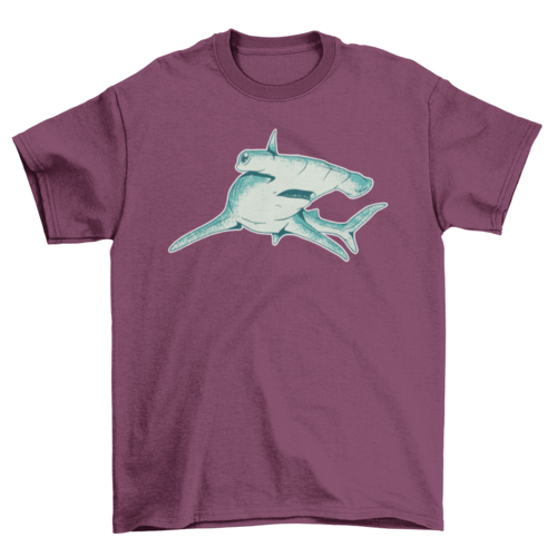 Hammerhead Shark T-Shirt - Ocean Lover Graphic Tee Gift