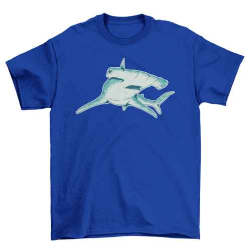 Hammerhead Shark T-Shirt - Ocean Lover Graphic Tee Gift