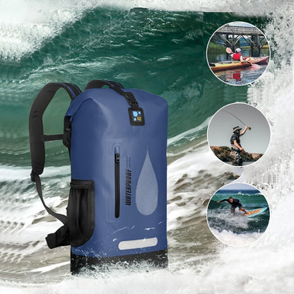 30L Waterproof Dry Bag Backpack | PVC Ocean & Adventure Pack for Kayaking, Hiking & Travel
