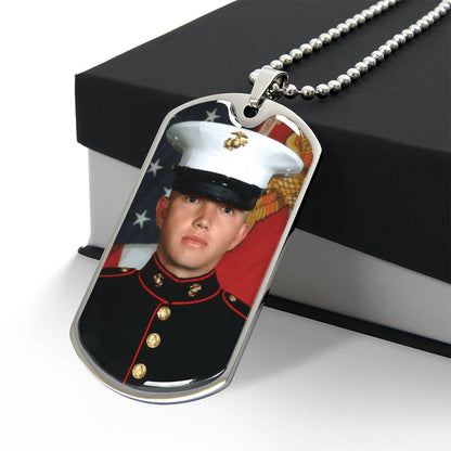 Military Hero's Keepsake Necklace - Forever in the Fight