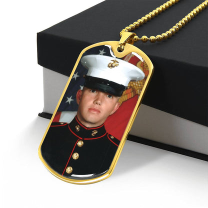 Military Hero's Keepsake Necklace - Forever in the Fight
