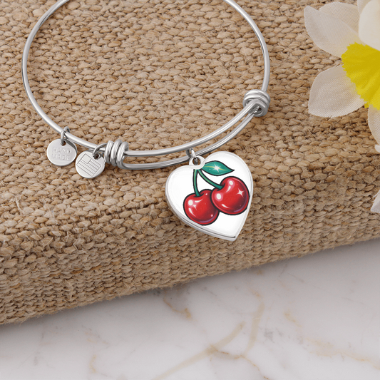 Cherry Kisses & Golden Promises, The Twin Flame Bangle, Forever Ripe with Love