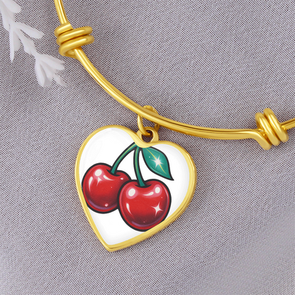 Cherry Kisses & Golden Promises, The Twin Flame Bangle, Forever Ripe with Love