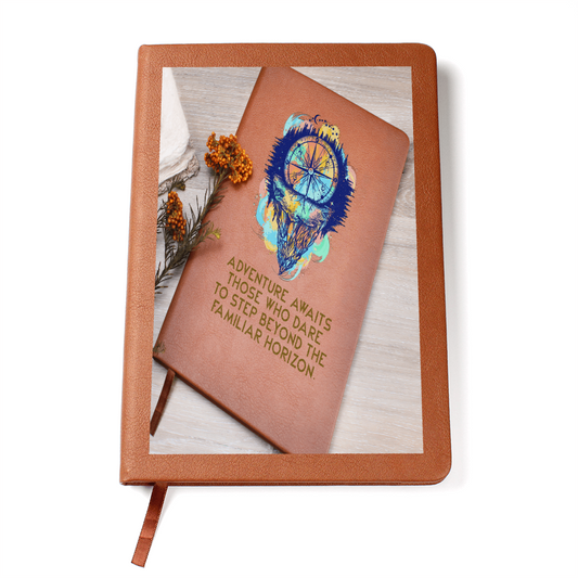Vegan Leather Graphic Journal - Toddcraft
