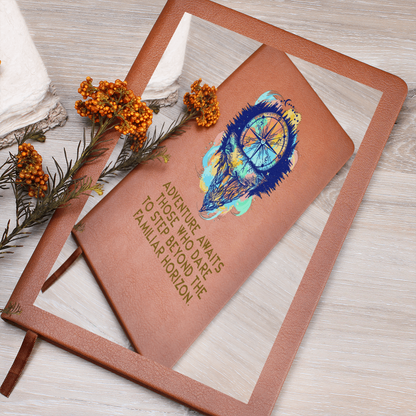 Vegan Leather Graphic Journal - Toddcraft