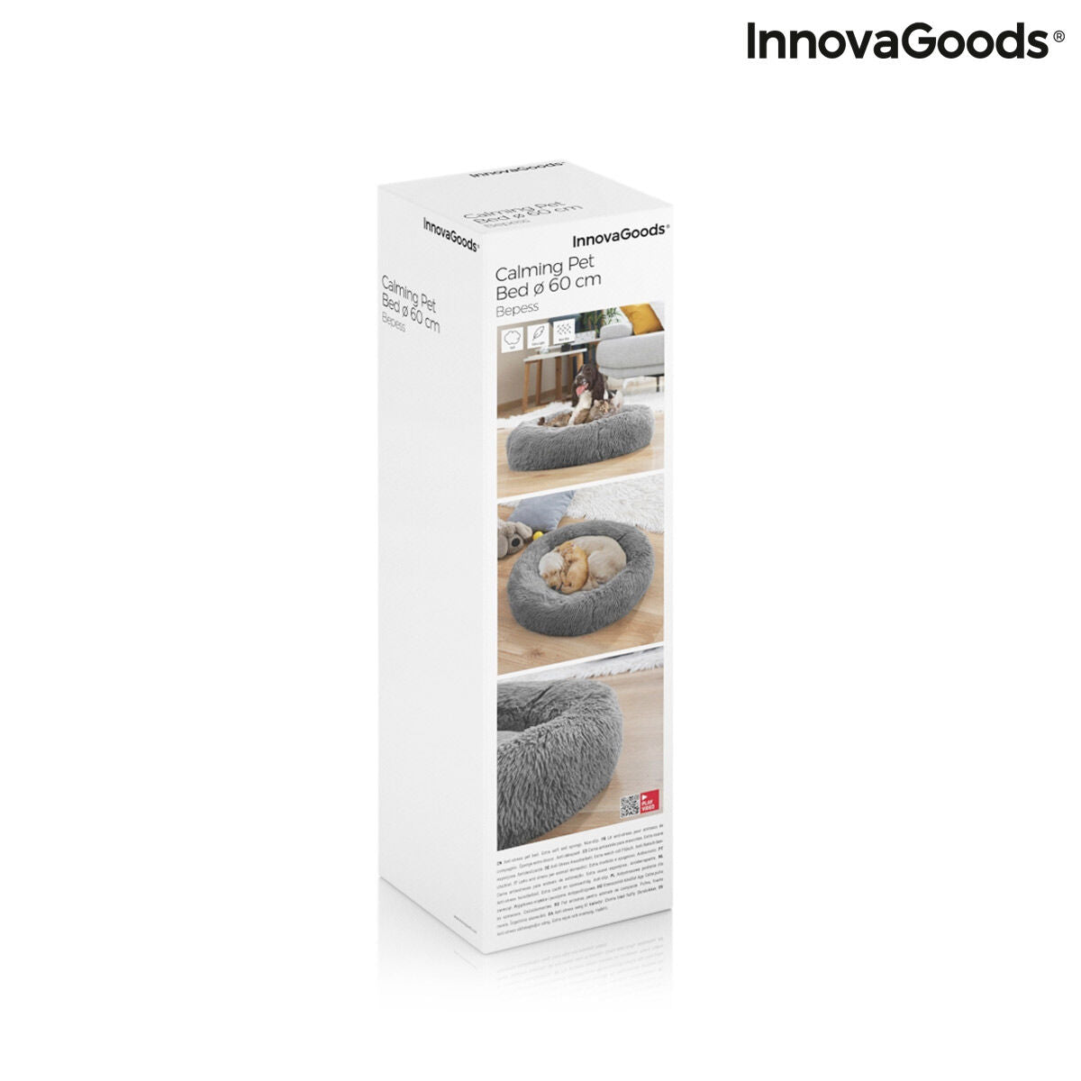 Anti-stress Pet Bed Bepess InnovaGoods Ø 60 cm - Toddcraft