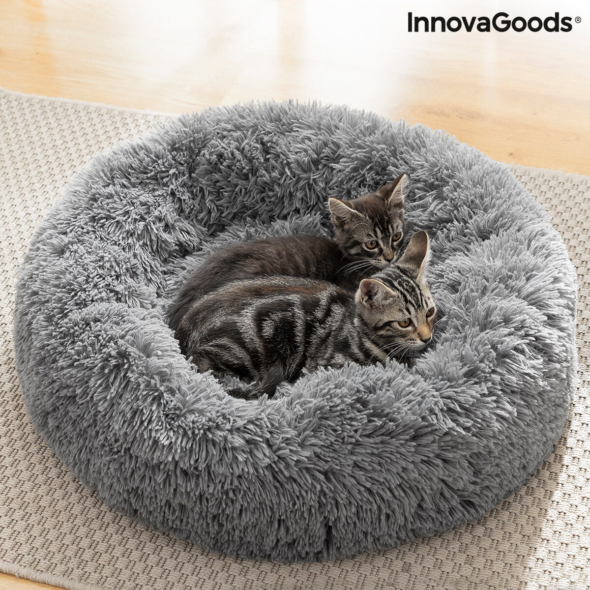 Anti-stress Pet Bed Bepess InnovaGoods Ø 60 cm - Toddcraft