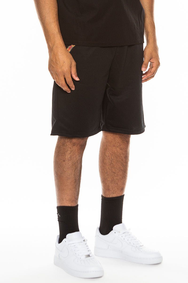 Checkered Detail Shorts EMS4102 - Toddcraft