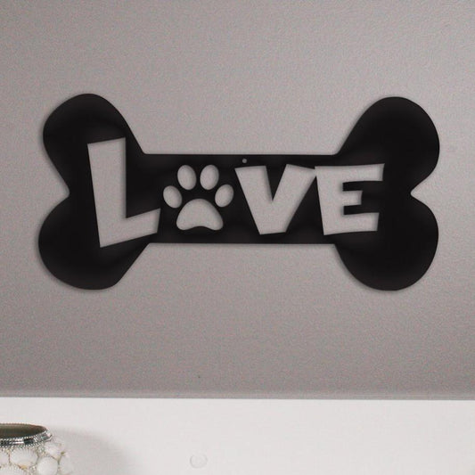 Puppy Love - Metal Wall Art/Decor - Toddcraft