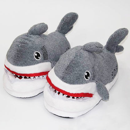 Shark Slippers - Cozy Novelty Footwear