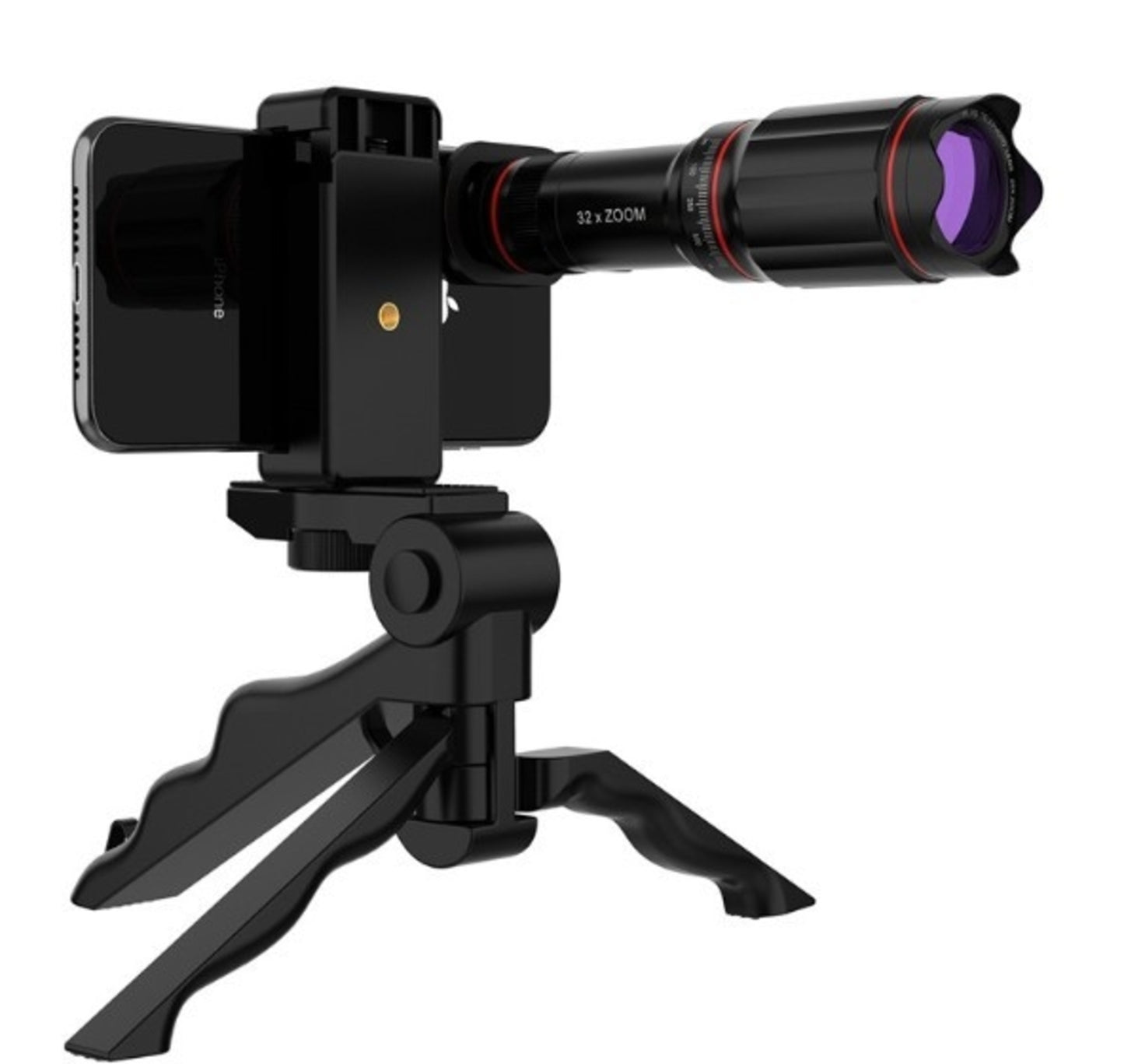 Ultra Crystal HD 32x Zoom Telescope Mobile Phone Camera Lens Set - Toddcraft