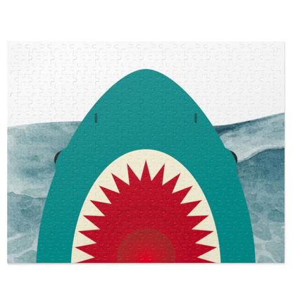Shark Jaws Jigsaw Puzzle - 500 Piece Premium Puzzle