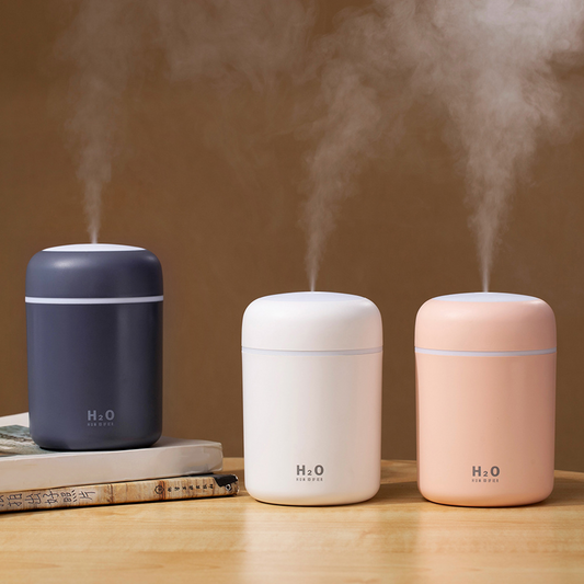 Portable Air Humidifier & Essential Oil Diffuser for Car & Home