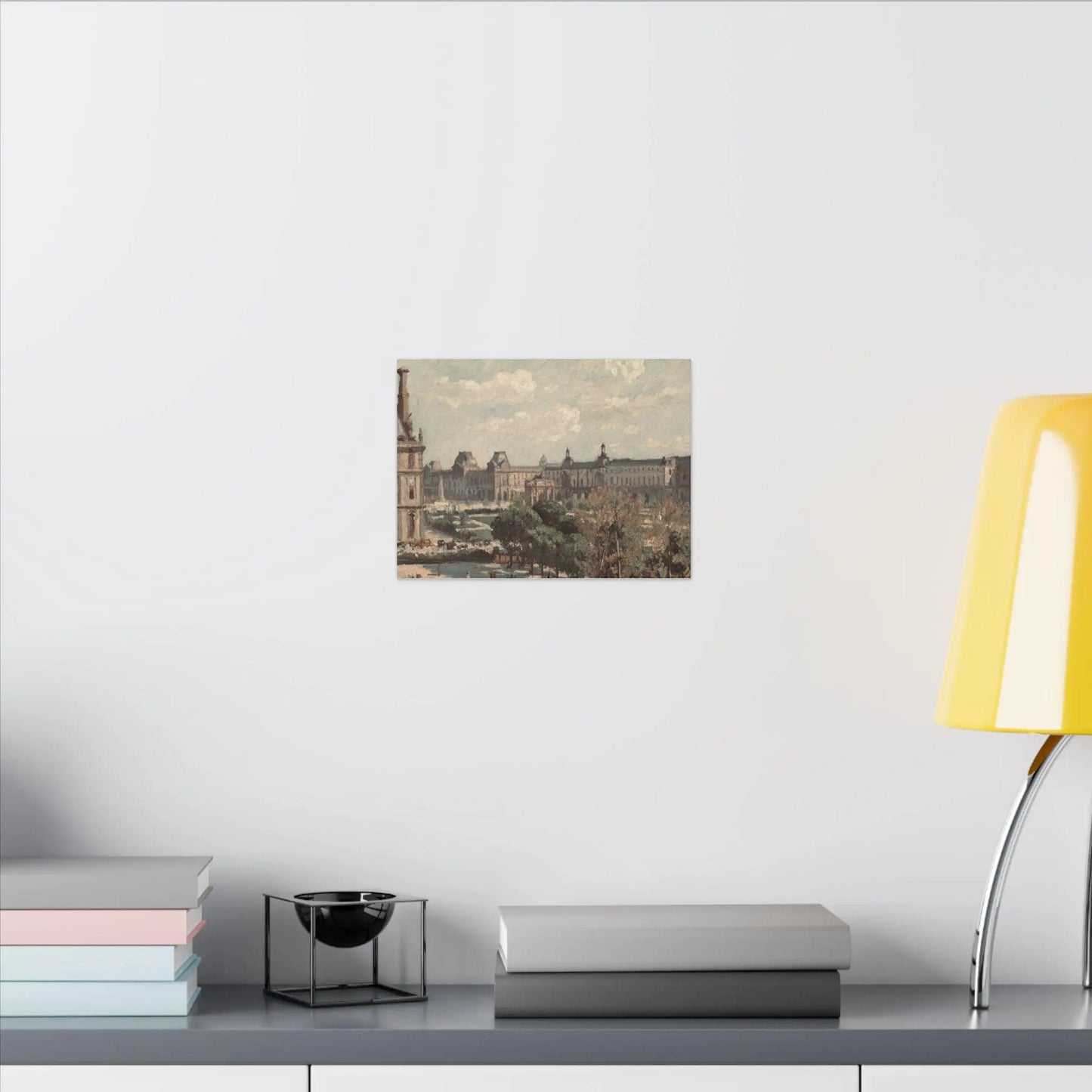 Paris Travel Print Wall Art - Matte Canvas Stretched Paris Decor, France Gift for Art Lovers, Home Wall Hanging, Multi-Size Paris France Art - Toddcraft