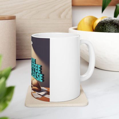 Adorable Dog-Themed Coffee Mug: 'More Coffee Please' - Ideal Gift for Canine Enthusiasts - Toddcraft