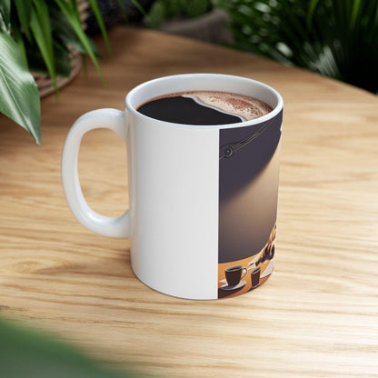 Adorable Dog-Themed Coffee Mug: 'More Coffee Please' - Ideal Gift for Canine Enthusiasts - Toddcraft