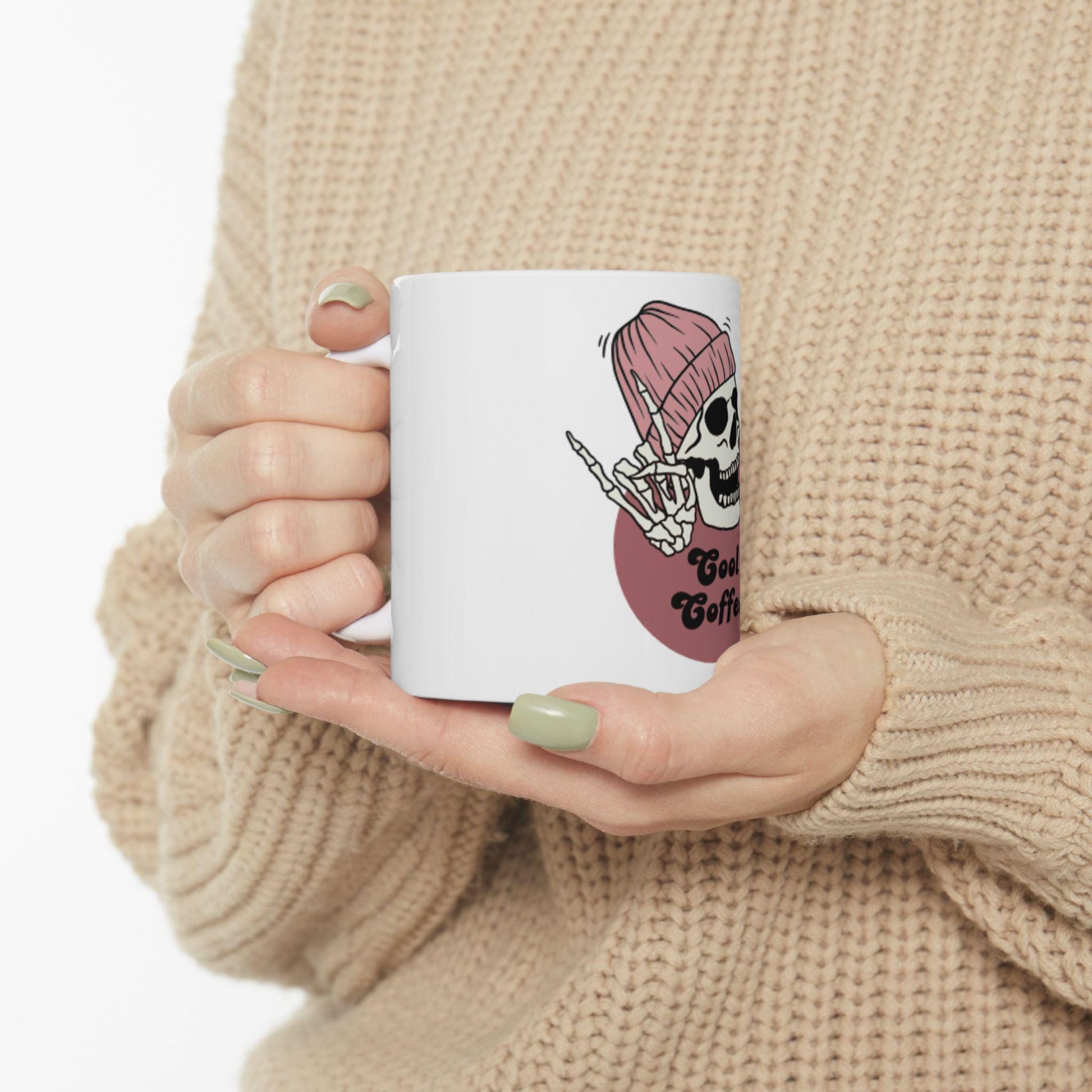 Handcrafted Ceramic Coffee Mug, Available in 11oz or 15oz Sizes, Perfect for Daily Use or Gifts - Toddcraft