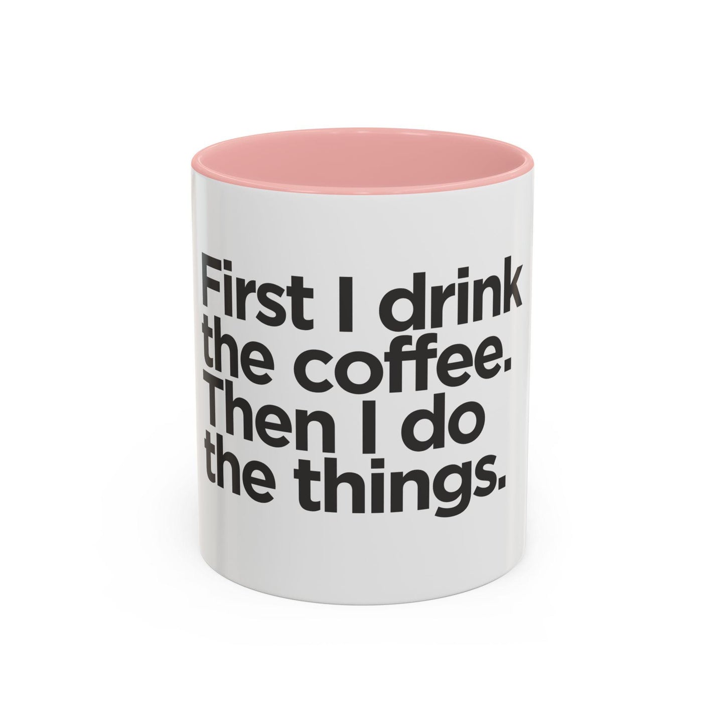 Stylish Accent Coffee Mug: Ceramic Cup for Hot Beverages, Available in 11oz and 15oz Sizes - Toddcraft