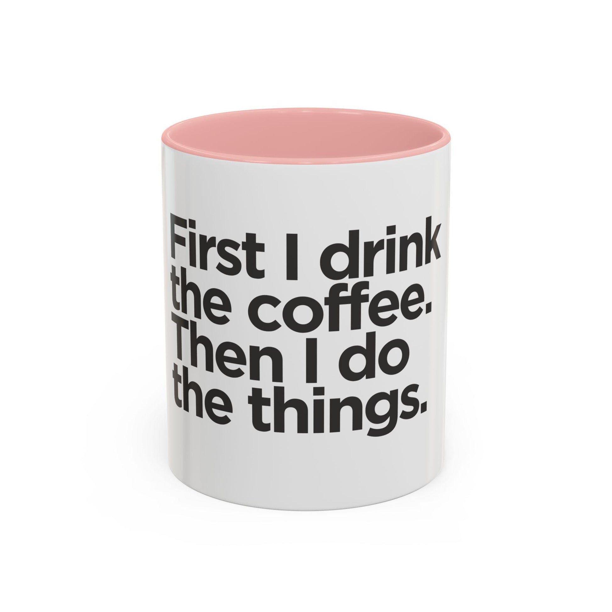 Stylish Accent Coffee Mug: Ceramic Cup for Hot Beverages, Available in 11oz and 15oz Sizes - Toddcraft