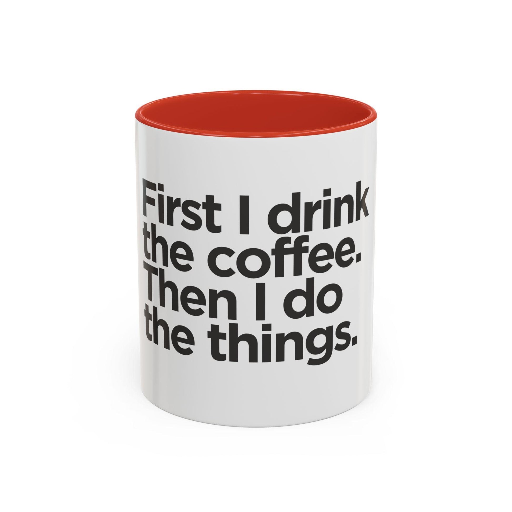 Stylish Accent Coffee Mug: Ceramic Cup for Hot Beverages, Available in 11oz and 15oz Sizes - Toddcraft