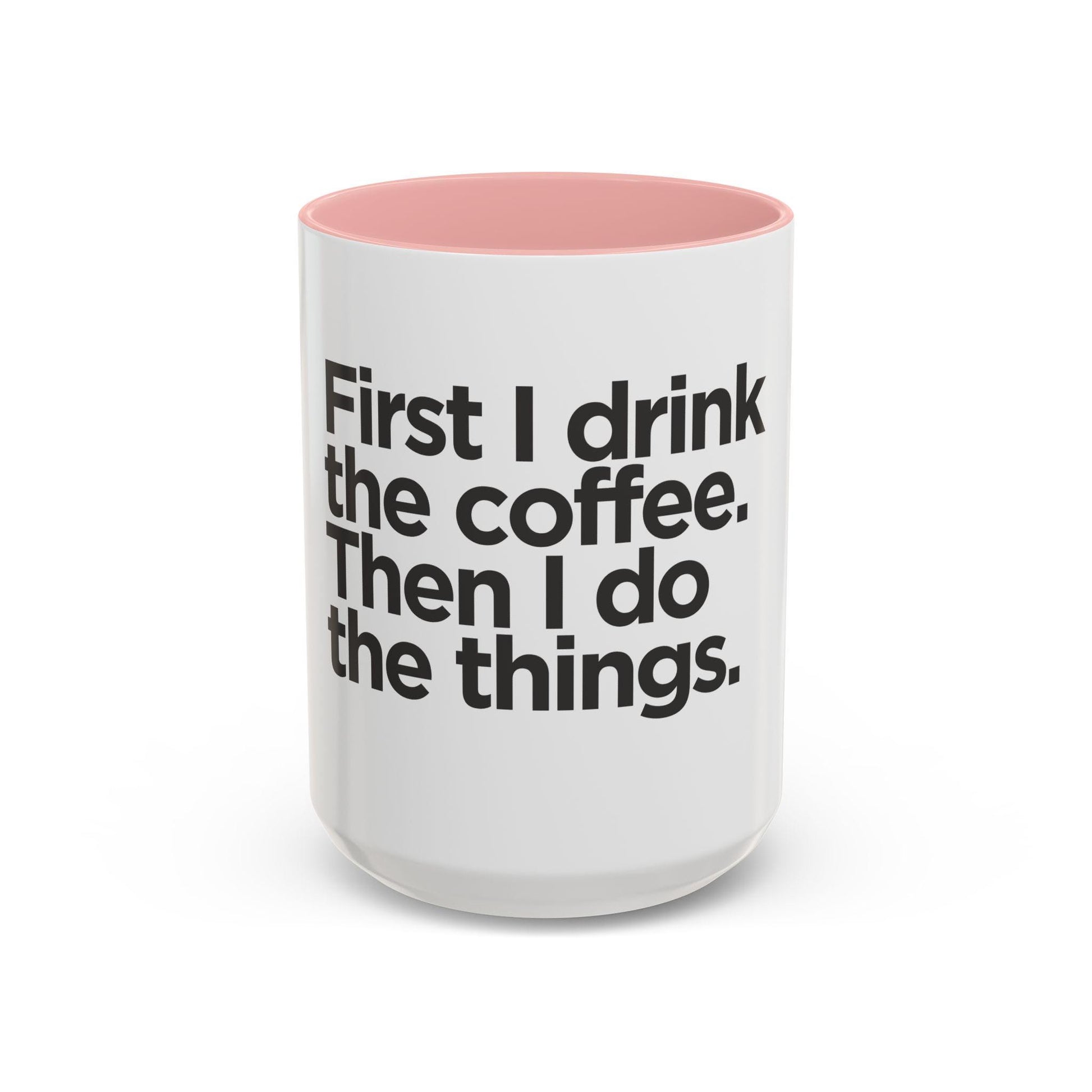 Stylish Accent Coffee Mug: Ceramic Cup for Hot Beverages, Available in 11oz and 15oz Sizes - Toddcraft