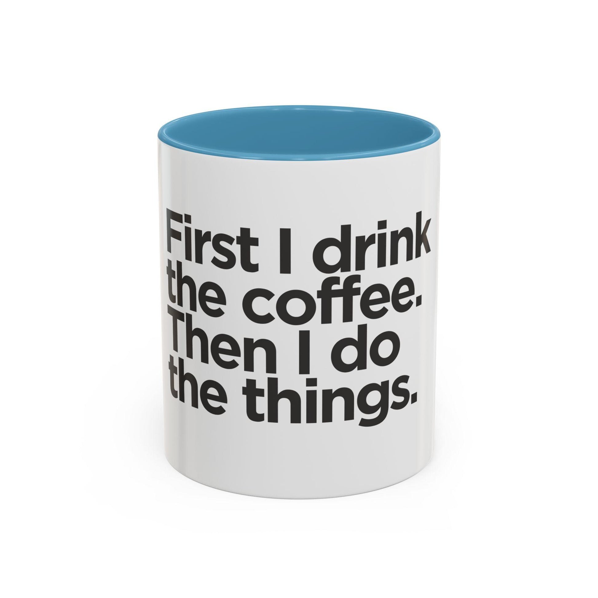 Stylish Accent Coffee Mug: Ceramic Cup for Hot Beverages, Available in 11oz and 15oz Sizes - Toddcraft