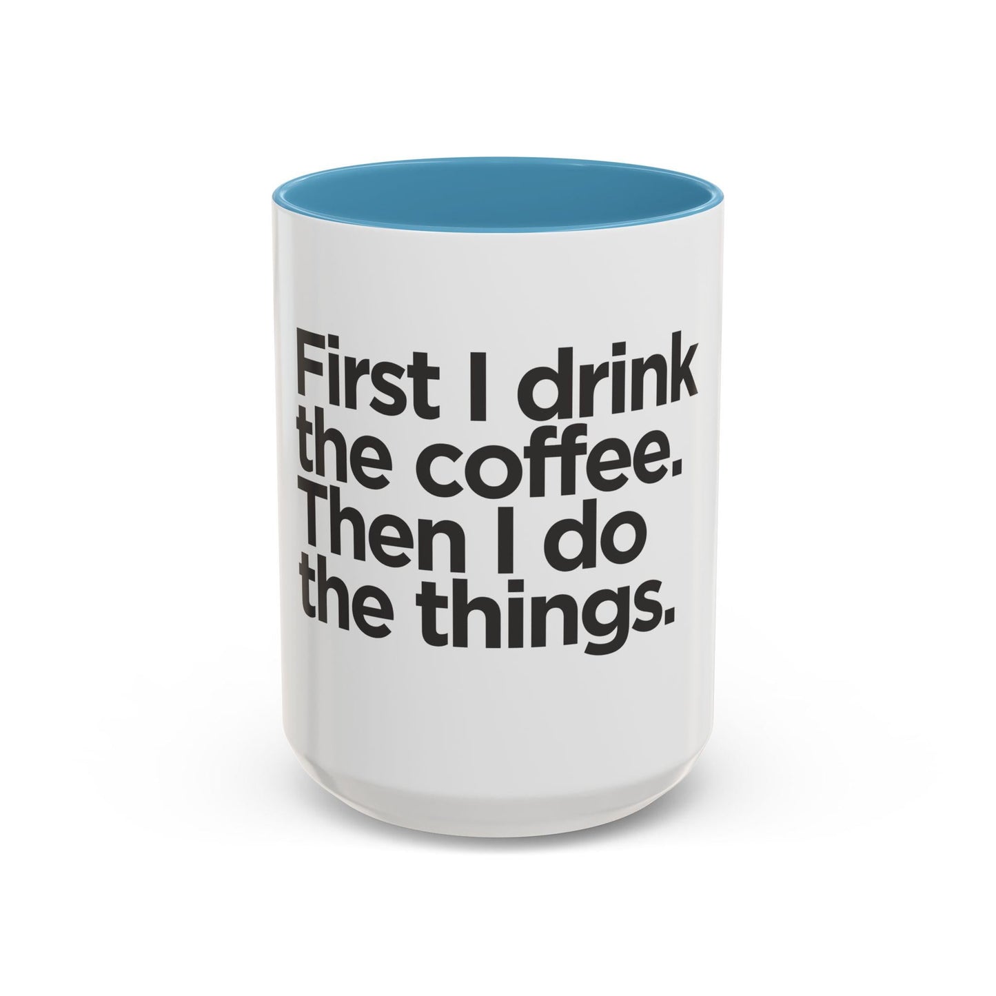 Stylish Accent Coffee Mug: Ceramic Cup for Hot Beverages, Available in 11oz and 15oz Sizes - Toddcraft
