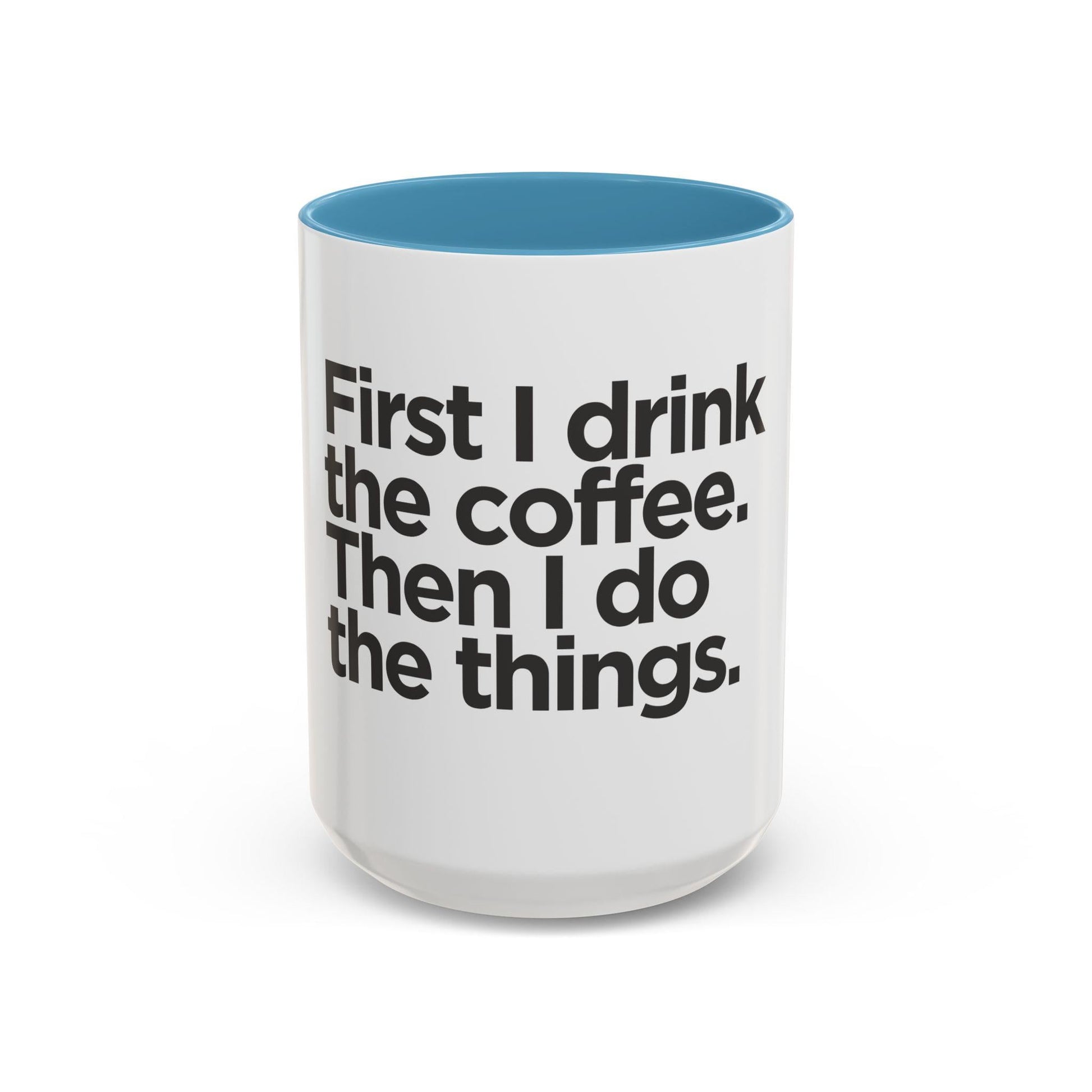 Stylish Accent Coffee Mug: Ceramic Cup for Hot Beverages, Available in 11oz and 15oz Sizes - Toddcraft