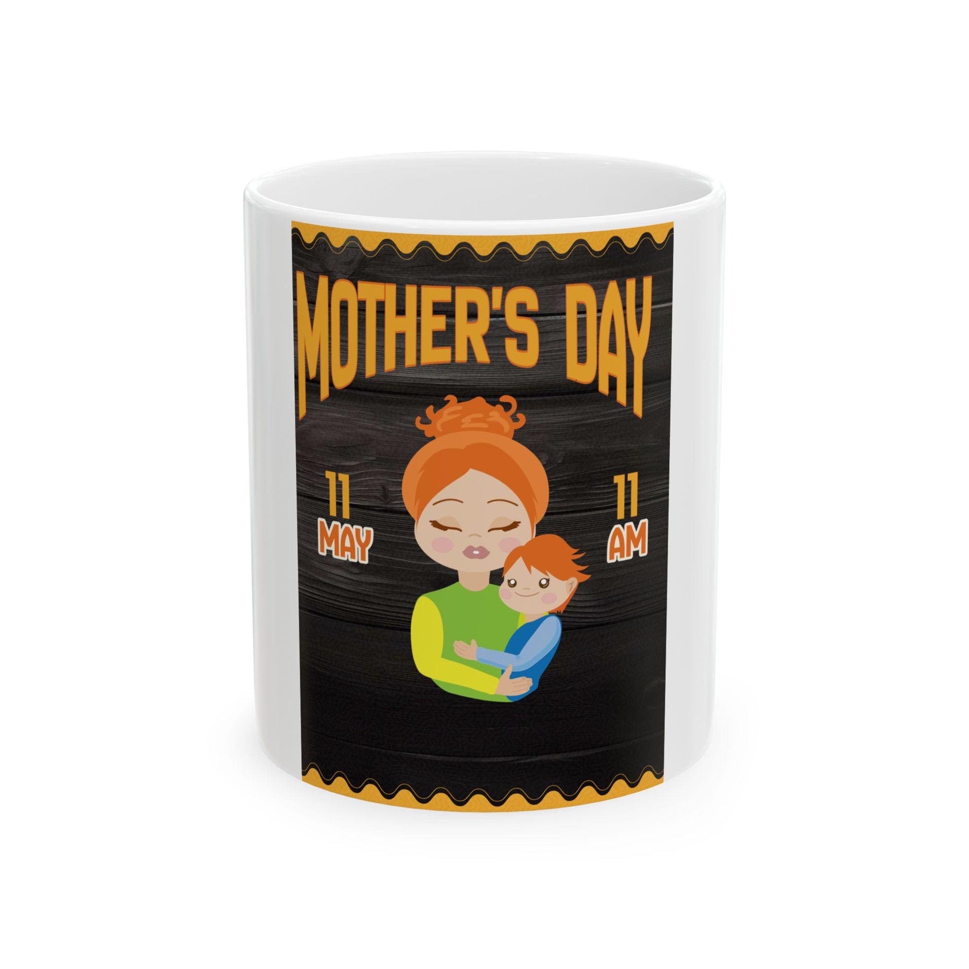 Handcrafted Ceramic Coffee Mug - Durable 11oz or 15oz Size Options for Hot Beverages Mothers day gift from husband son or daughter - Toddcraft