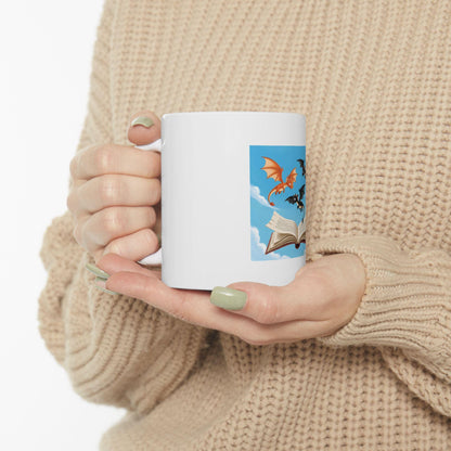 Handcrafted Ceramic Coffee Mug: Elegant 11oz or 15oz Design for Home, Office & Gifts - Toddcraft