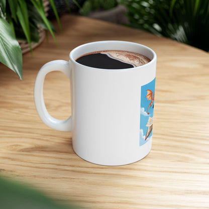 Handcrafted Ceramic Coffee Mug: Elegant 11oz or 15oz Design for Home, Office & Gifts - Toddcraft