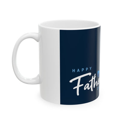 Happy Father's Day Mug - Perfect Gift for Dad, Step Dad, or Grandpa - Great Birthday Present for Couples - Toddcraft