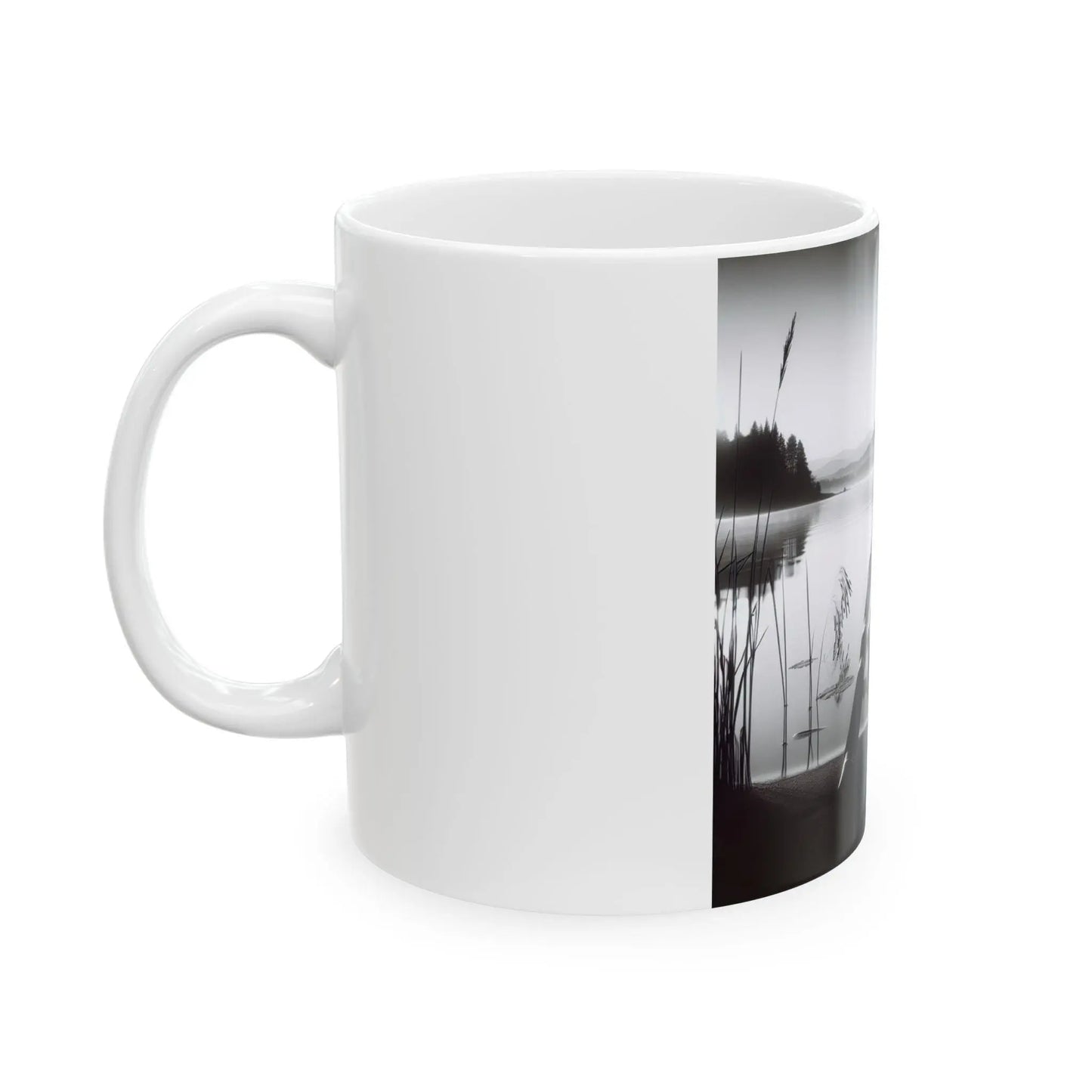 Vintage-Inspired Ceramic Fishing Mug: Retro 11oz/15oz Coffee Cup for Outdoor Enthusiasts - Toddcraft